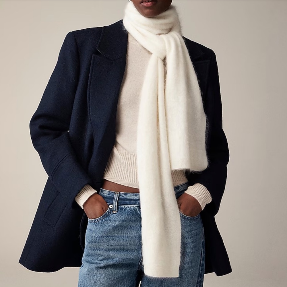 J CREW | brushed cashmere scarf